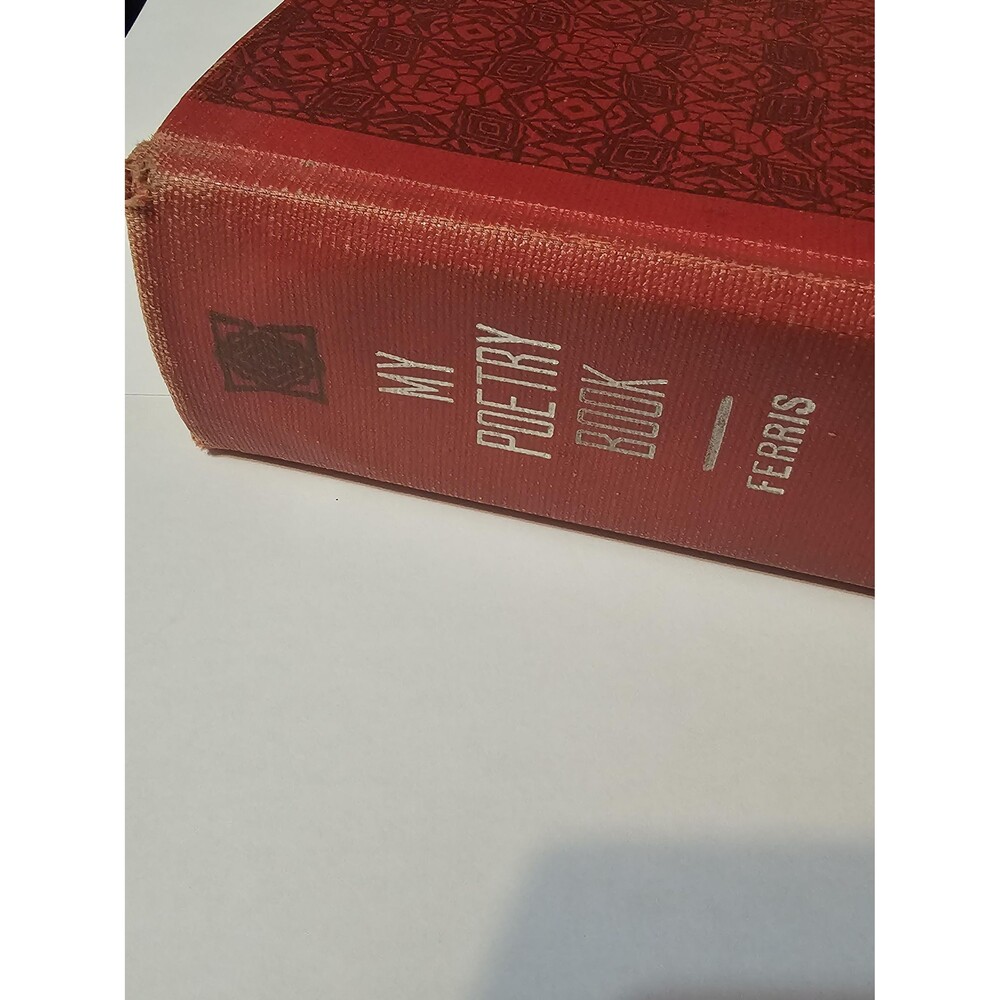 My Poetry Book Old Classic Collectable Book | Unique Decor | Older Home Decor